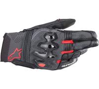 Alpinestars Morph Sport Guantes de motocicleta, negro-rojo, tamaño XL para Hombres