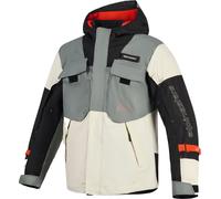 Alpinestars Mospher WP Chaqueta textil impermeable para motocicleta, gris/negro, Talla XXL