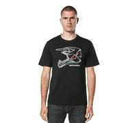 Camiseta Alpinestars MX Casco CSF NegroL Negro