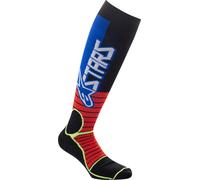 Alpinestars MX Pro Calcetines de Motocross, Rojo/amarillo/negro, Talla S