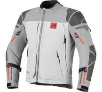 Alpinestars Nazca 3L Gore-Tex Pro Chaqueta Textil de Motocicleta Impermeable, gris/negro, Talla M