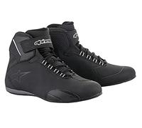 Alpinestars Sektor Zapatos de moto impermeables, negro, tamaño 47 para Hombres
