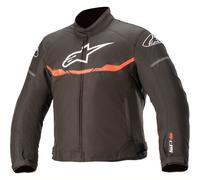Alpinestars T-Sp S, chaqueta textil impermeable niños 150 male Negro/Rojo Neón