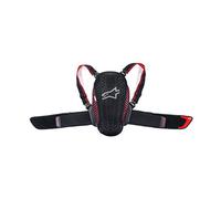 Alpinestars Protector de espalda Nucleon KR-Y Infantil Negro/Rojo Talla OS