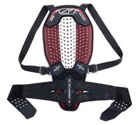 Protector de Espalda Alpinestars Nucleon Plasma Negro-blanco-rojo M