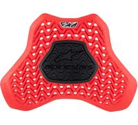 Alpinestars Nucleon Plasma Racing Protector de pecho, negro/rojo, Talla L