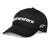 Gorra Alpinestars Linear Wordmark 2.0 Negro/BlancoTalla única Negro,Blanco