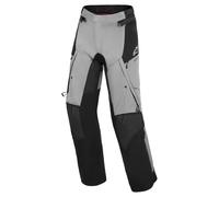 Alpinestars Andes V4 Drystar Pantalones textiles de motocicleta impermeables, negro-gris, tamaño L para Hombres