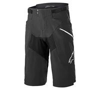 Alpinestars Pantalones Cortos Drop 6, Negro (2022), 32 para Hombre