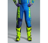 Alpinestars Pantalones Fluid Apex 2026 Blue Yellow Fluo, Talla: 38