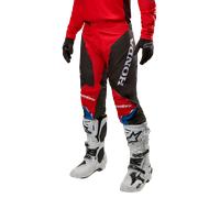 Alpinestars Pantalones Honda Racer Iconic Bright Red Black White, Talla: 40