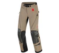 Alpinestars Nazca 3L Gore-Tex Pro Pantalones textiles de motocicleta impermeables, negro/marrón, Talla M