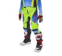 Alpinestars Pantalones Racer Hoen Juvenil 2024 Yellow Fluo Blue Night Navy