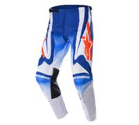 Alpinestars Pantalones Racer Semi 2023 Blue Hot Orange, Talla: 32