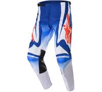 Pantalones de Cross Alpinestars Racer Semi Azul/Naranja intenso30 Azul,Naranja intenso