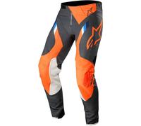 ALPINESTARS Pantalones Supertech 2019 Anthracite / Orange Fluo 28