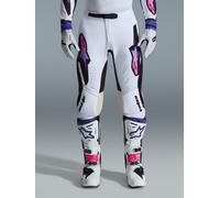 Alpinestars Pantalones Supertech AFD Vista 2026 White Purple Black, Talla: 40