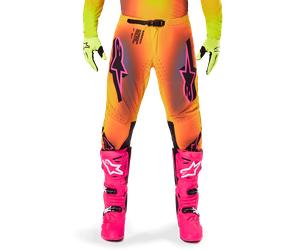 Alpinestars Pantalones Supertech Lipan 2025 Yellow Pink, Talla: 34