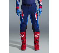 Alpinestars Pantalones Supertech Vista 2026 Dark Navy Hot Coral Cobalt, Talla: 34