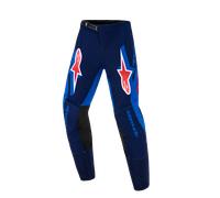 Alpinestars Pantalones Supertech Vista Juveniles 2026 Dark Navy Hot Coral Cobalt, Talla: 24