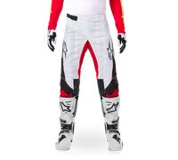 Alpinestars Pantalones Techstar Deep Edición Limitada Black White High Red, Talla: 40