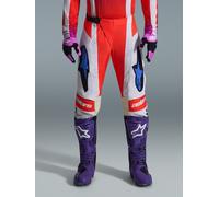 Alpinestars Pantalones Techstar Knif 2026 Light Gray Orange Fluo Black, Talla: 40