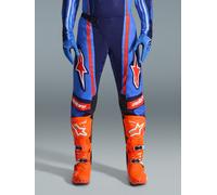 Alpinestars Pantalones Techstar Nomur 2026 Dark Navy Orange Ucla Blue, Talla: 38