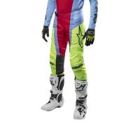 Alpinestars Pantalones Techstar Ocuri 2024 Light Blue Yellow Fluo Red Ber, Talla: 36