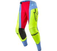 ALPINESTARS Pantalones Techstar Ocuri Light Blue / Yellow Fluo / Red Berry 2024 28