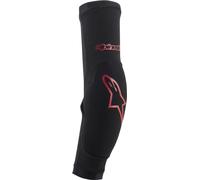 Alpinestars Paragon Plus Protectores de codo, negro-rojo, tamaño S para Hombres