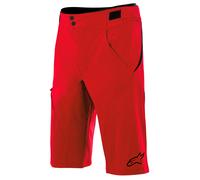 Alpinestars Pathfinder Pantalones cortos de bicicleta, rojo, tamaño 30 para Hombres