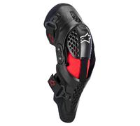 alpinestars Plasma SX-1, par Protectores para rodillas Negro/Rojo/Gris XL unisex