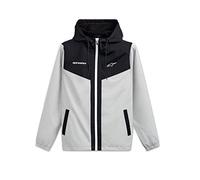 Alpinestars, Plex Jacket, Chaqueta, Negro Plata, M, Hombre