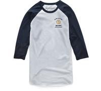 Alpinestars Prime Manga larga, blanco-azul, tamaño M para Hombres