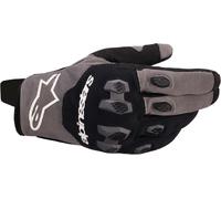 Alpinestars Pro-Dura Guantes de motocross, negro-gris, tamaño L para Hombres