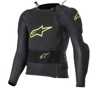 Chaqueta de Protección Alpinestars Bionic Plus Niño Negro/Amarillo FlúorS/M Negro,Amarillo Flúor