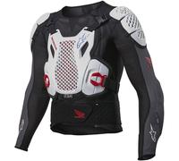Alpinestars Honda Bionic Plus V2, chaqueta protectora XL male Negro/Blanco/Azul/Rojo Claro