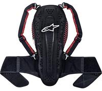 Alpinestars Espaldera Nucleon KR-2 Negro-Ahumado-Rojo Talla L