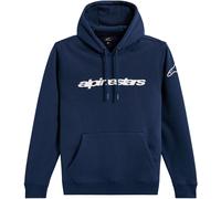 Alpinestars Race Wordmark Sudadera, azul/blanco, Talla M