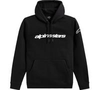 Alpinestars Race Wordmark Sudadera, Negro/Blanco, Talla 2XL