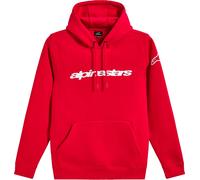 Alpinestars Race Wordmark Sudadera, Rojo/Blanco, Talla 2XL