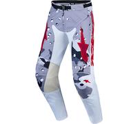 alpinestars Racer Air Lone para hombre Pantalón de cross Gris/Rojo 32 hombres