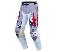 alpinestars Racer Air Lone para hombre Pantalón de cross Gris/Rojo 38 hombres
