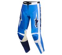 alpinestars Racer Air Portl Pantalón de cross Azul/Blanco 38 hombres multicolor
