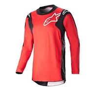 Alpinestars Racer Hoen Camiseta Motocross (Red, L)
