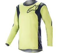 Alpinestars Racer Hoen Maillot de Motocross, amarillo, tamaño L para Hombres