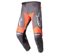alpinestars Racer Hoen Pantalón De Cross Gris/Naranja 28 hombres