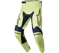 Alpinestars Racer Hoen Pantalones de motocross, amarillo, Talla 38