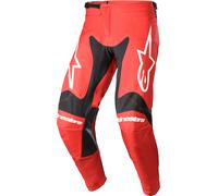 Alpinestars Racer Hoen Pantalones de motocross, rojo, tamaño 28 para Hombres