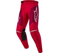 Alpinestars Racer Hoen Pantalones de motocross, rojo, tamaño 30